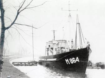 Royal Netherlands Navy minesweeper Hr.Ms. Putten